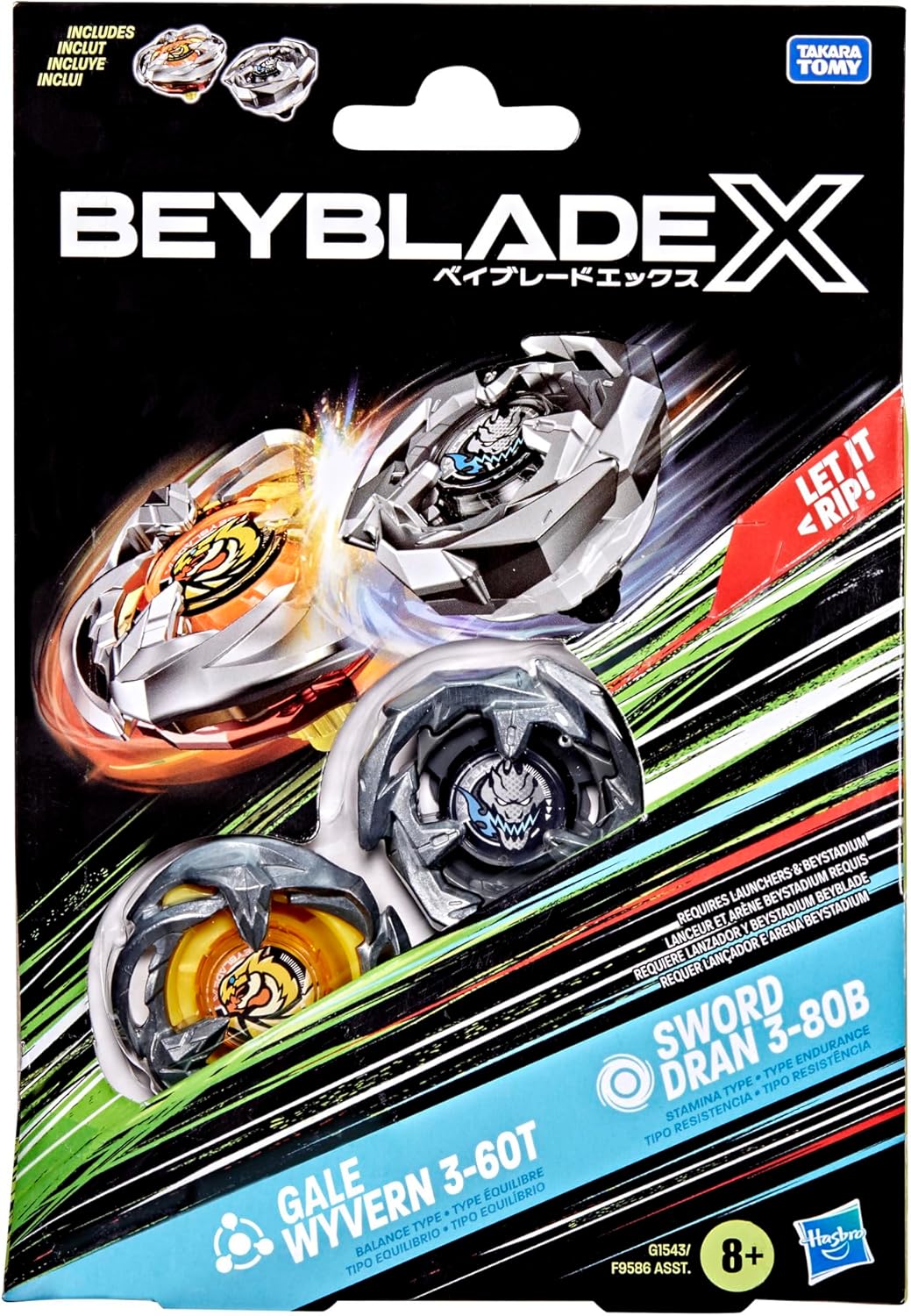 BEYBLADE BBX GALE WYVERN QILINCI DRAN