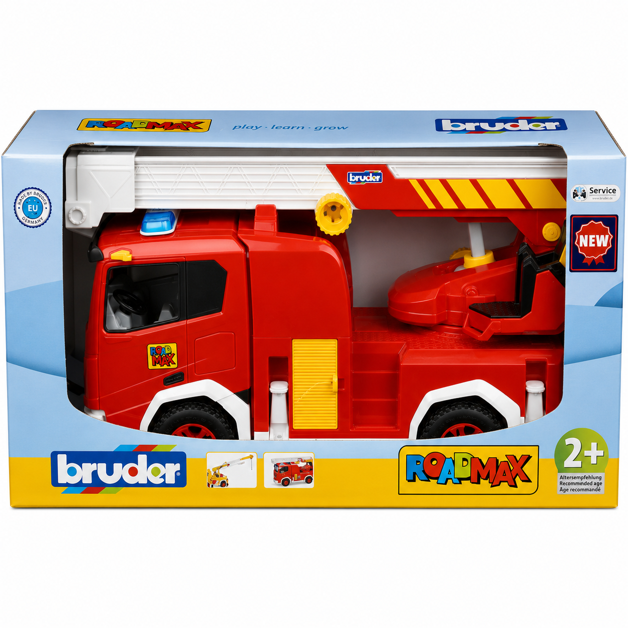 Roadmax Fire Brigade with Rotating Ladder