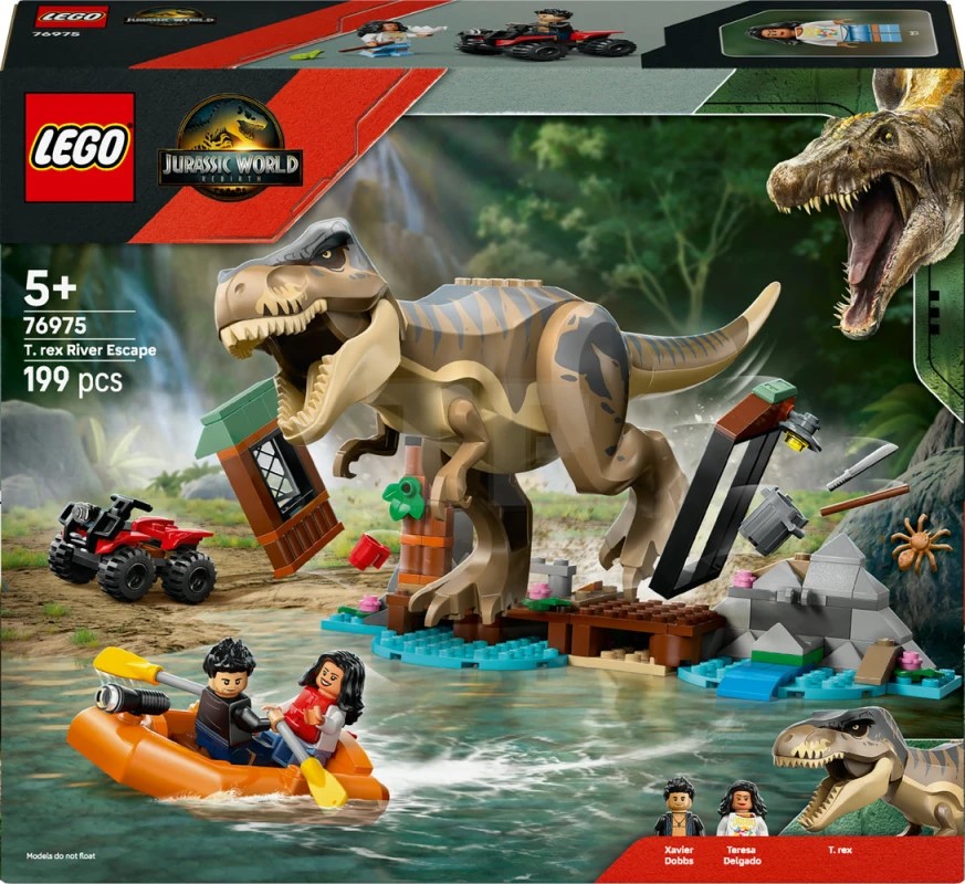 LEGO 76975 T. REX RIVER ESCAPE V29