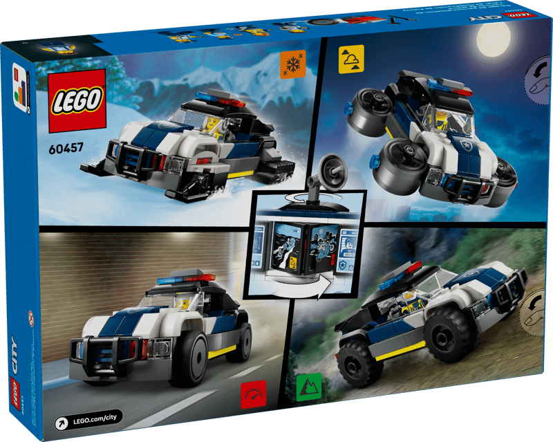 LEGO Set 60457-1 Custom Police Car garage