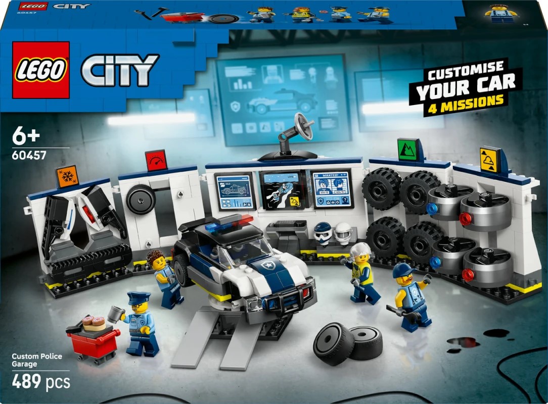 LEGO Set 60457-1 Custom Police Car garage