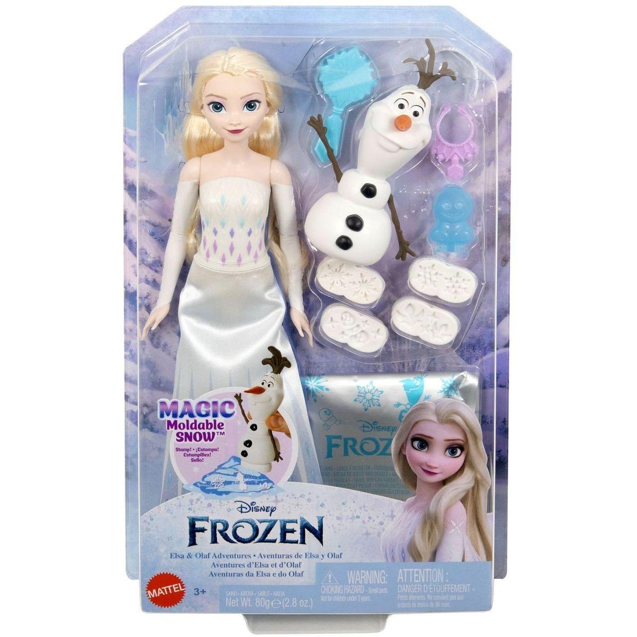 Disney Frozen Fashion Dolls - Elsa & Olaf Snow Dough