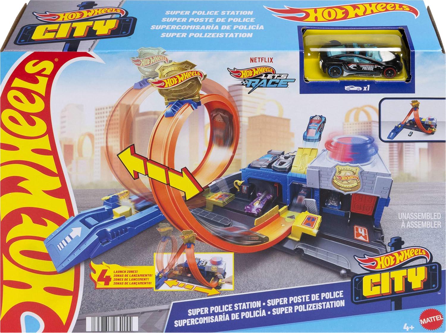 HOT WHEELS CITY SUPER POLICE STAT