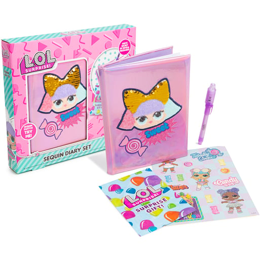 Lol Sequin Diary Set