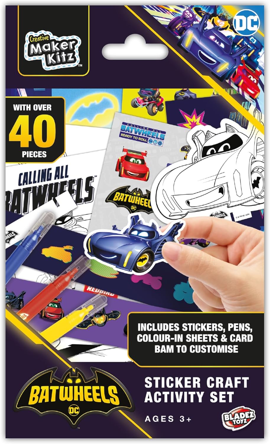 BATWHEELS SEHİR STİKER SƏHNƏ DƏSTİ