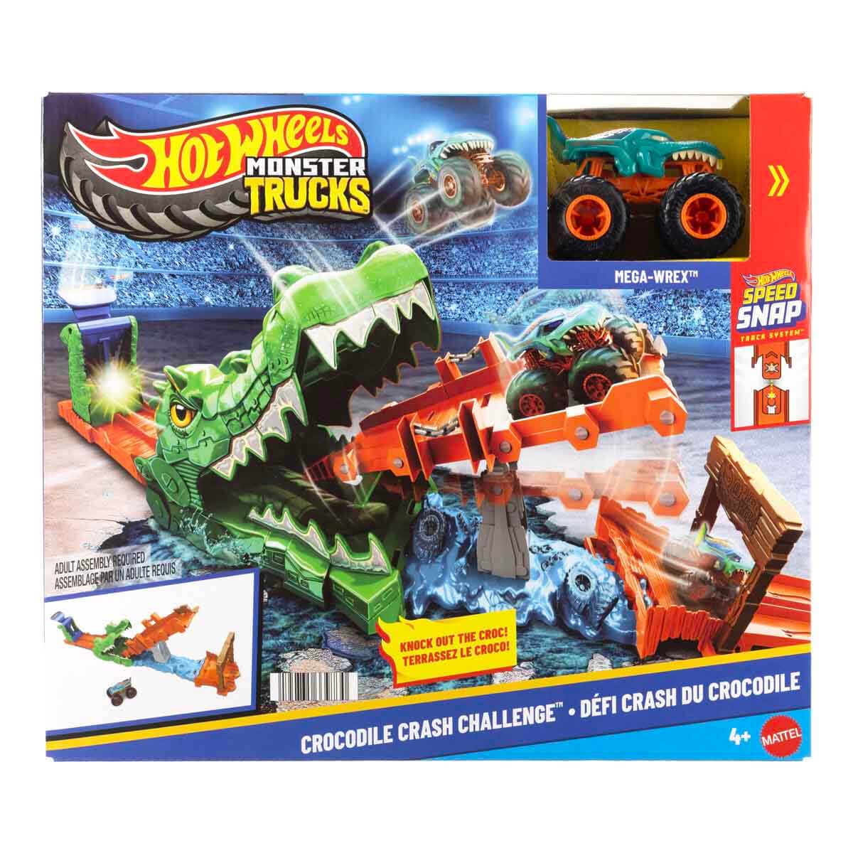 Hot Wheels  Knock The Croc Challenge Playset