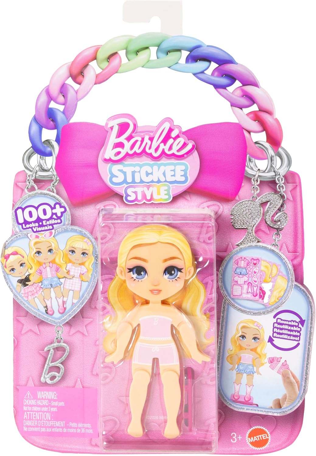 Barbie Stickee Style™ - Doll and accessories assorted