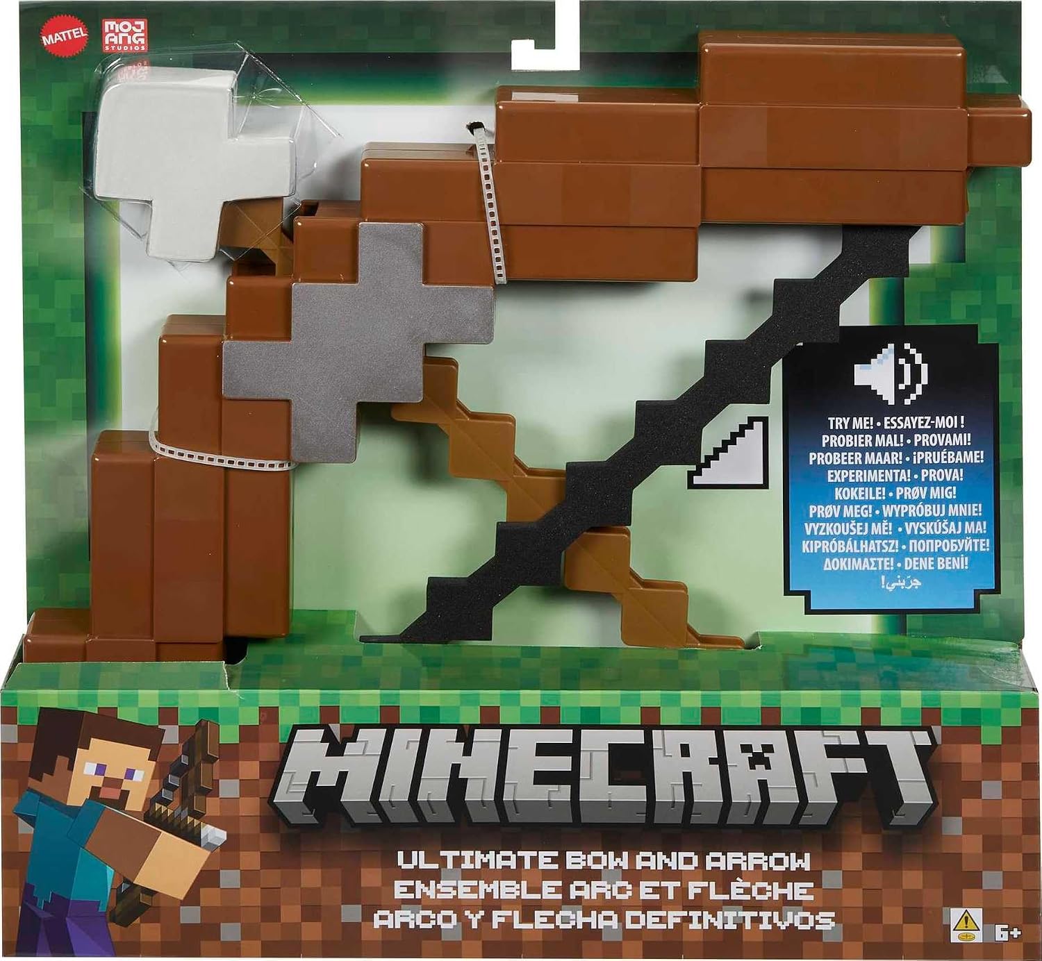 Minecraft Bow and Arrow with Sound