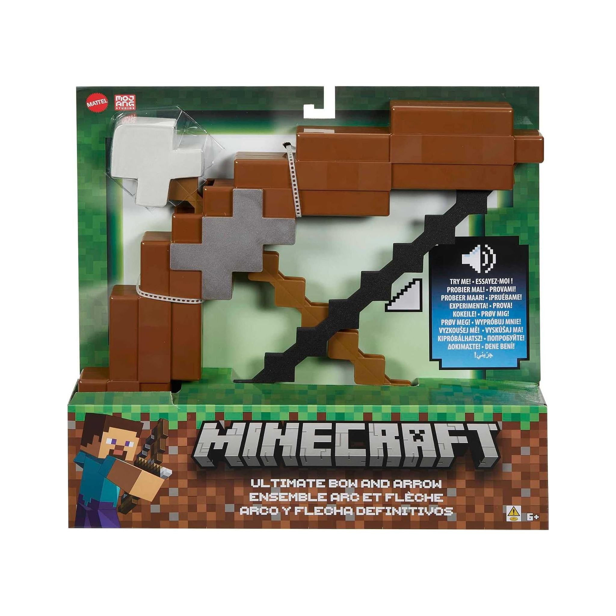 Minecraft Bow and Arrow with Sound