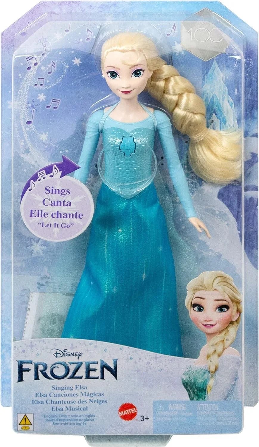 Kukla Mattel Disney Frozen, 3+ yaş
