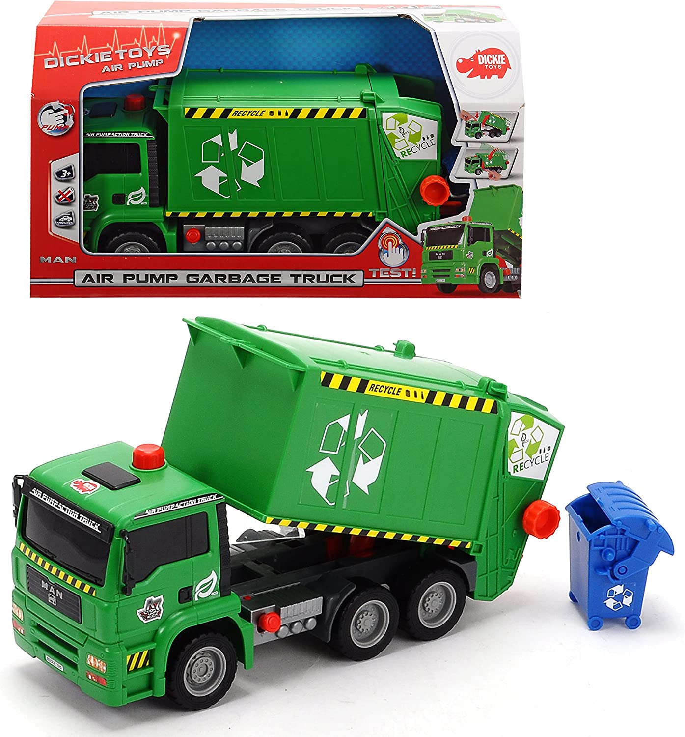 Garbage Truck 31 Cm Air Pump Dickie Toys