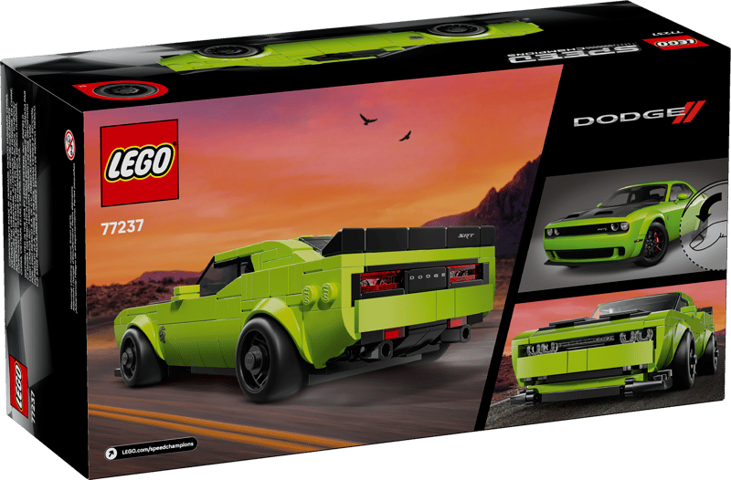 LEGO 77237 DODGE CHALLENGER SRT HELLCAT.. V29