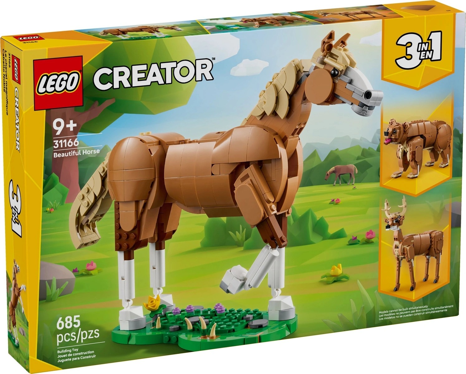 LEGO 31166 BEAUTIFUL HORSE