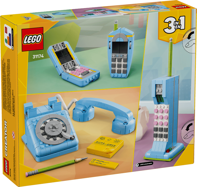 LEGO 31174 RETRO TELEFON V29